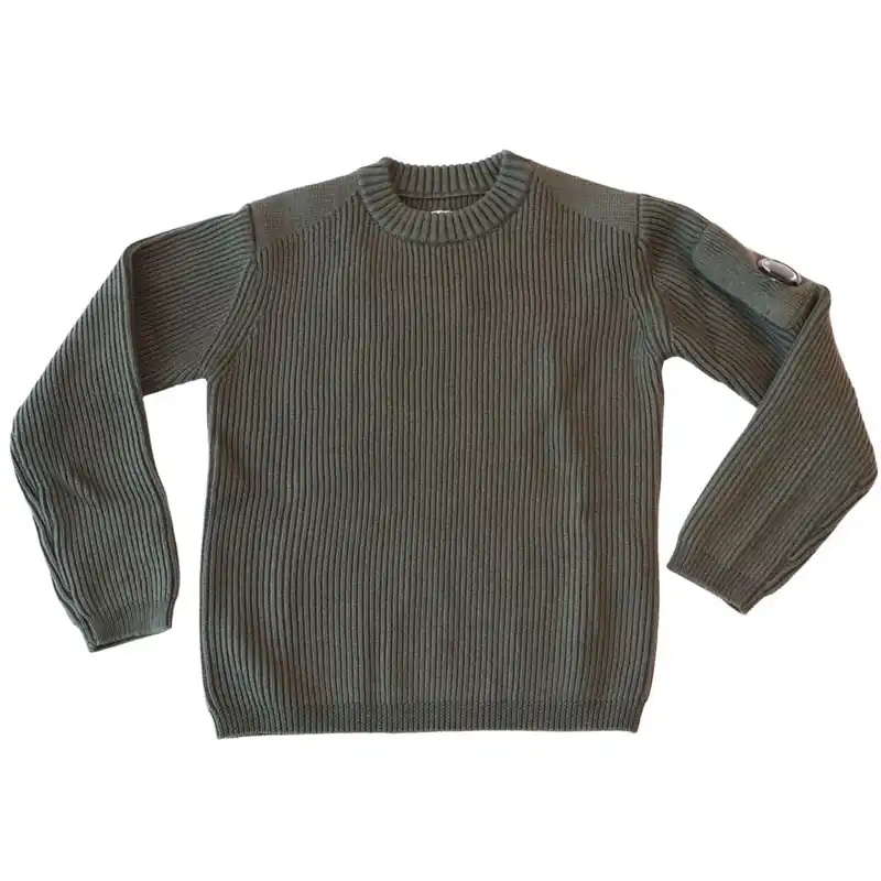 C.P. Company Grape Leaf Green Sweater Populär