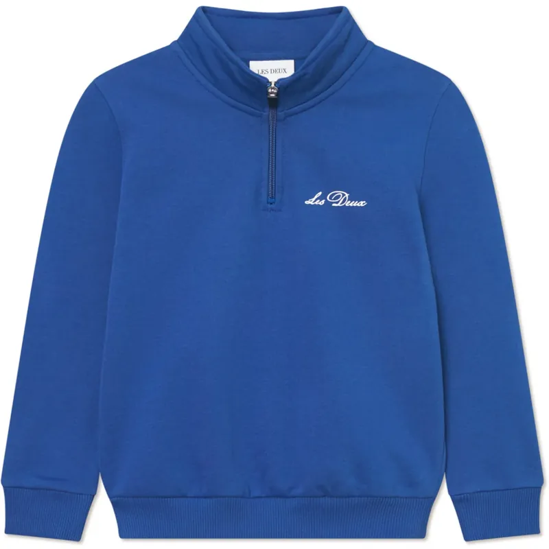 Snabb frakt Les Deux Kids Limoges West Side Half-Zip Sweatshirt KIDS