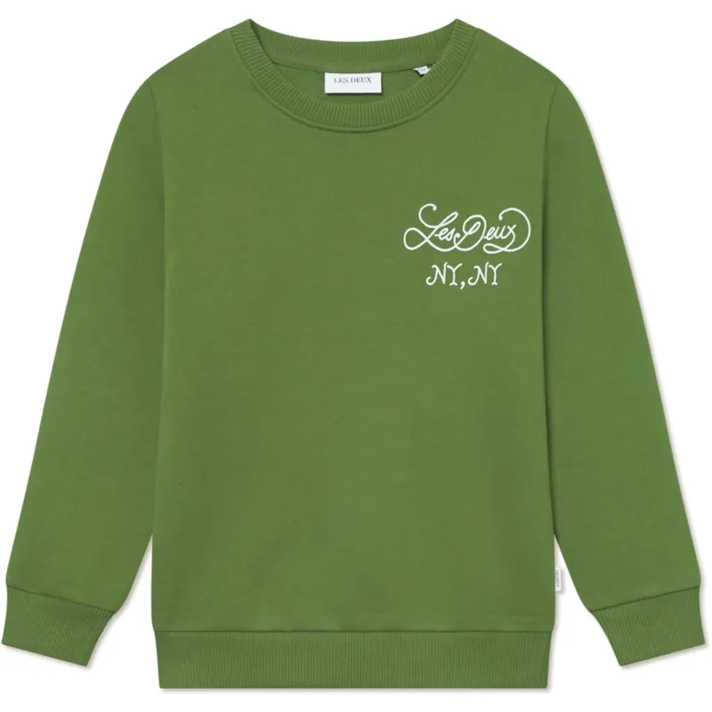 I lager Les Deux Kids Twist Of Lime Orchard Sweatshirt KIDS