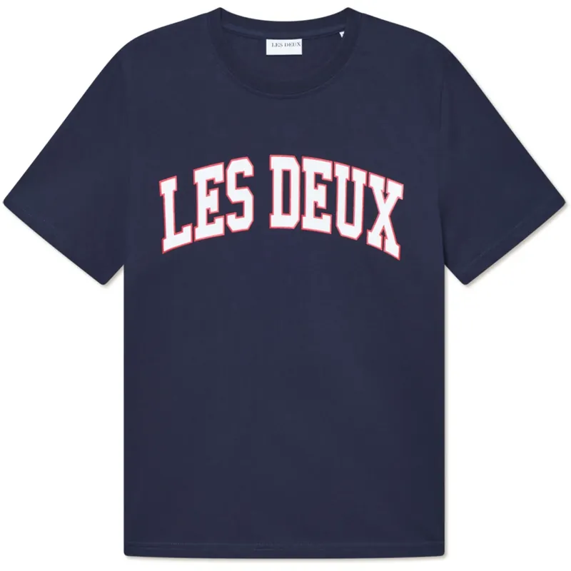 Les Deux Kids Dark Navy Aidan T-Shirt KIDS Populärt val