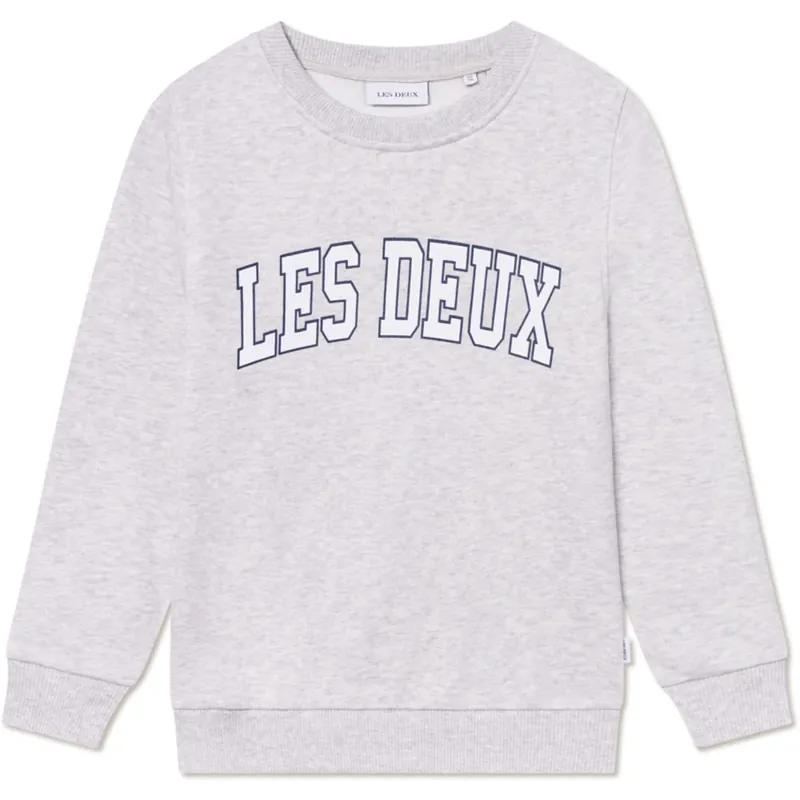 Kampanjpris Les Deux Kids Snow Melange Aidan Sweatshirt KIDS
