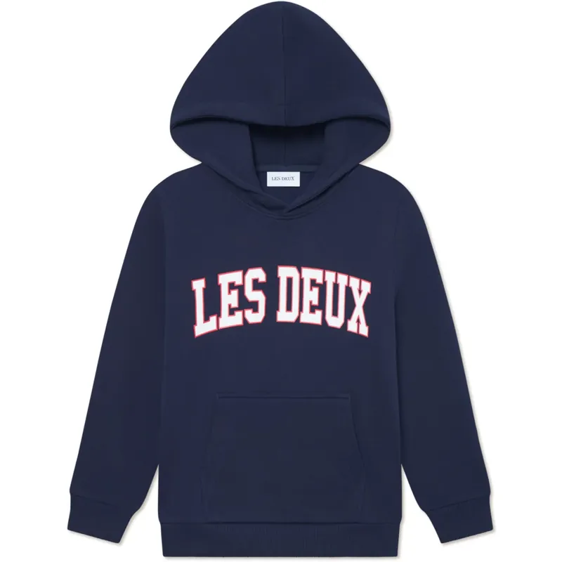 Nyhet Les Deux Kids Dark Navy Aidan Hoodies KIDS
