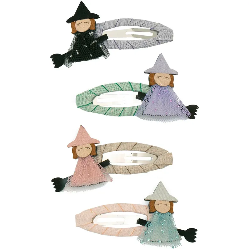 Lägg i varukorgen Mimi & Lula 4 Hårspænder - Witch Friends