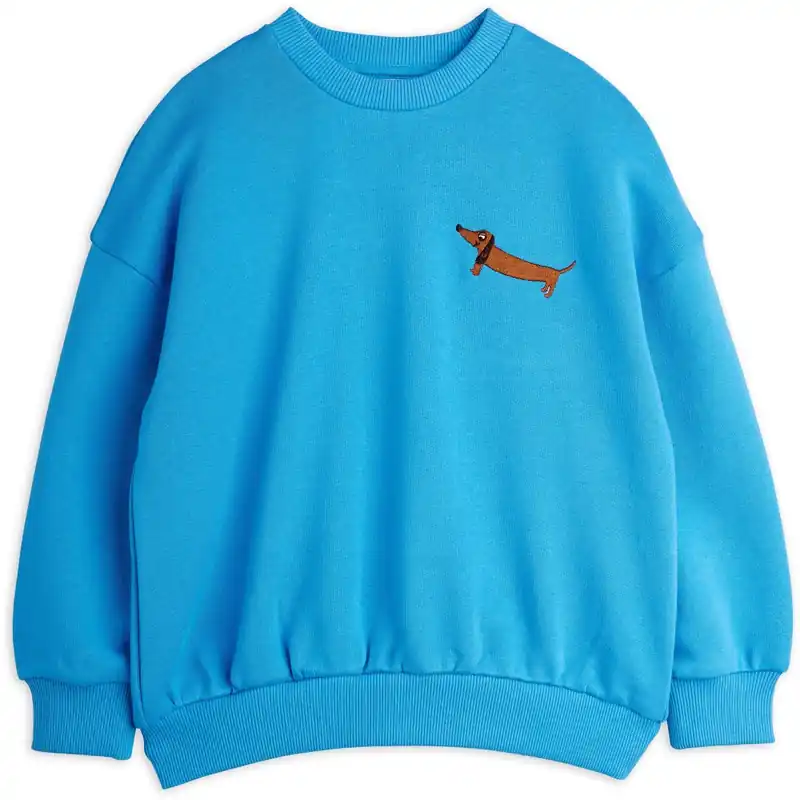 Snabb frakt Mini Rodini Blue Dog Emb Sweatshirt