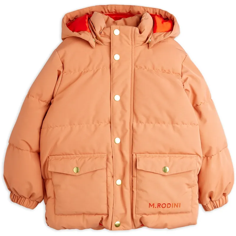 Mini Rodini Pink Solid Heavy Puffer Billigare