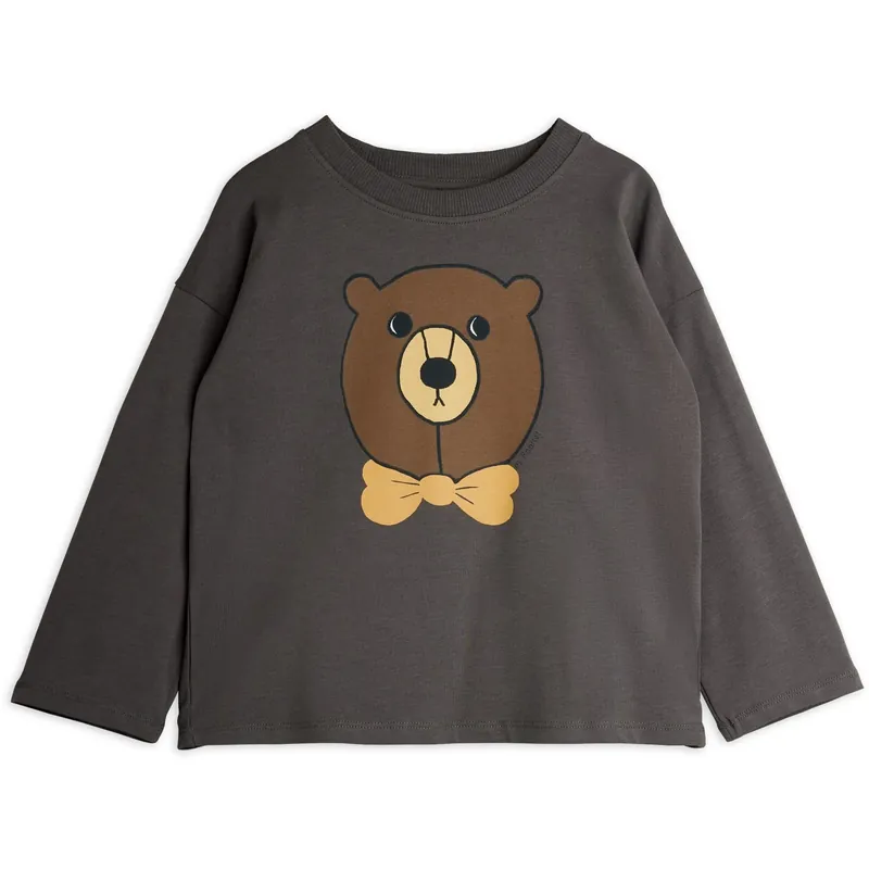 Erbjudande Mini Rodini Grey Björn Sp Ls Topp