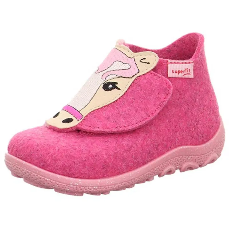 Superfit Pink Happy Octi Hjemmesko Reapris