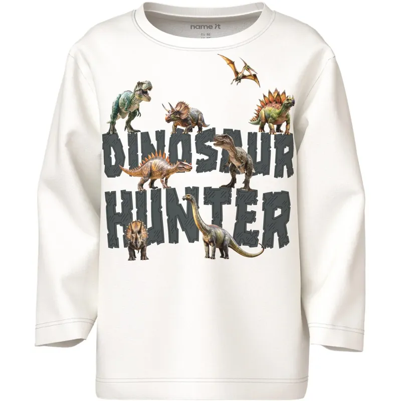 Handla nu Name It Cloud Dancer Hunter Nmmvoto Ls Nreg Topp