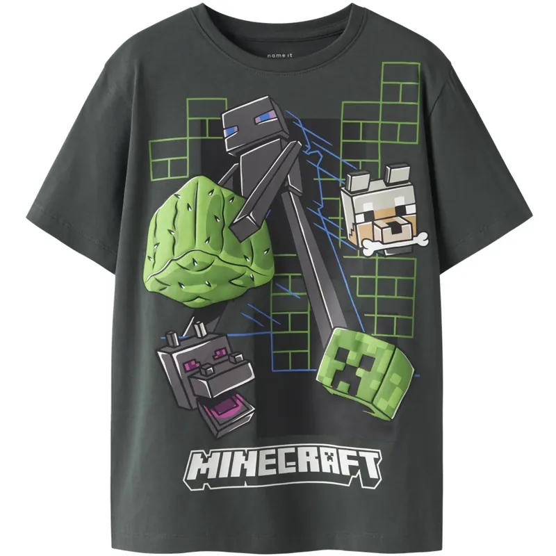 Billigare Name It Urban Chic Nkmjuke Minecraft Ss Nreg Topp Box Bfu