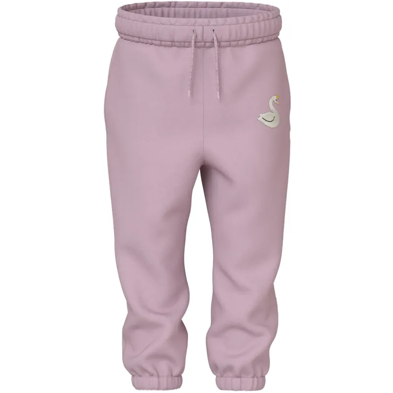 Name It Dawn Pink Swan Nmfvallene Nreg Swe Byxor Bru Nyhet