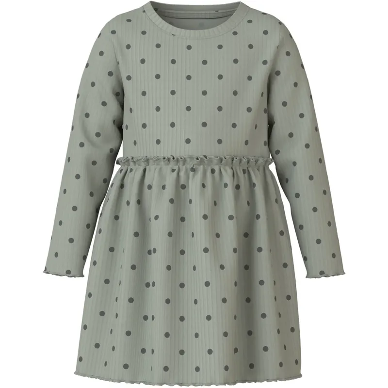 Name It Shadow Urban Chic Dot Nmfvemma Ls Klänning Handla nu