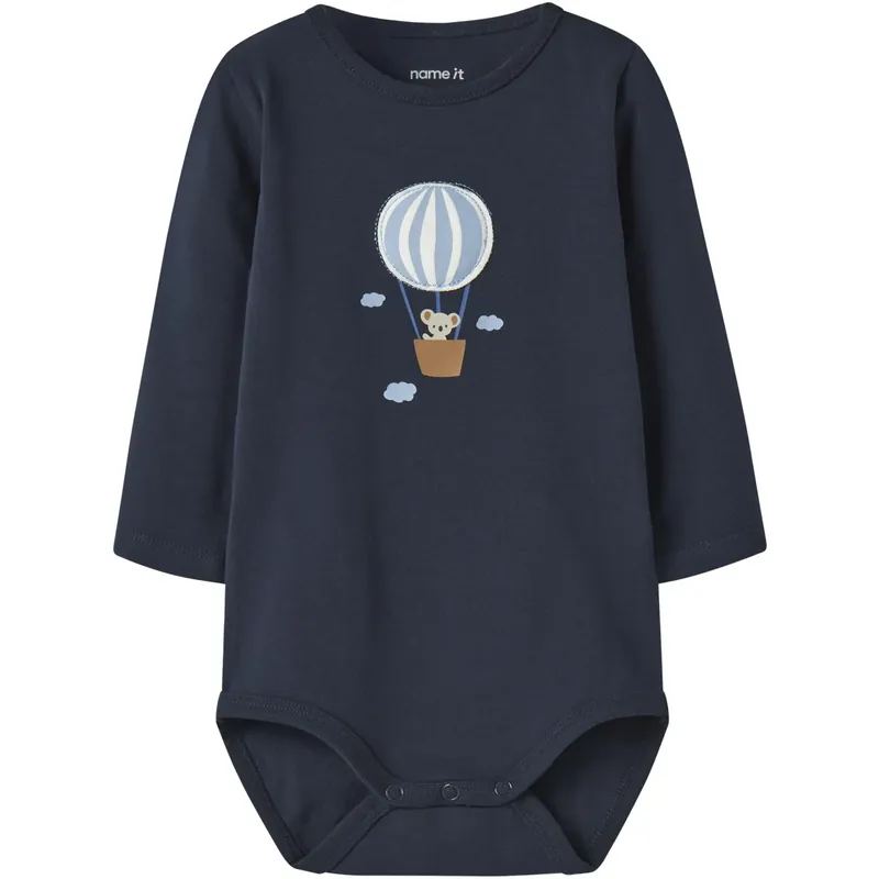 Name It Navy Blazer Nbmbent Ls Body Box Lågt pris
