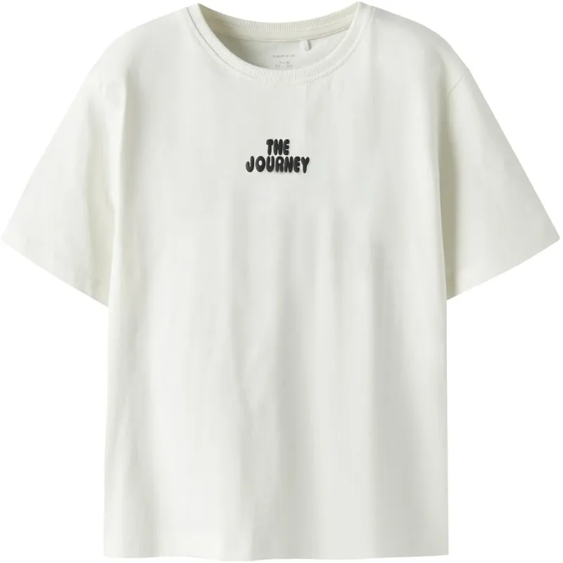 Name It Cloud Dancer Nkmberna Ss Nreg Topp Box Kampanjpris