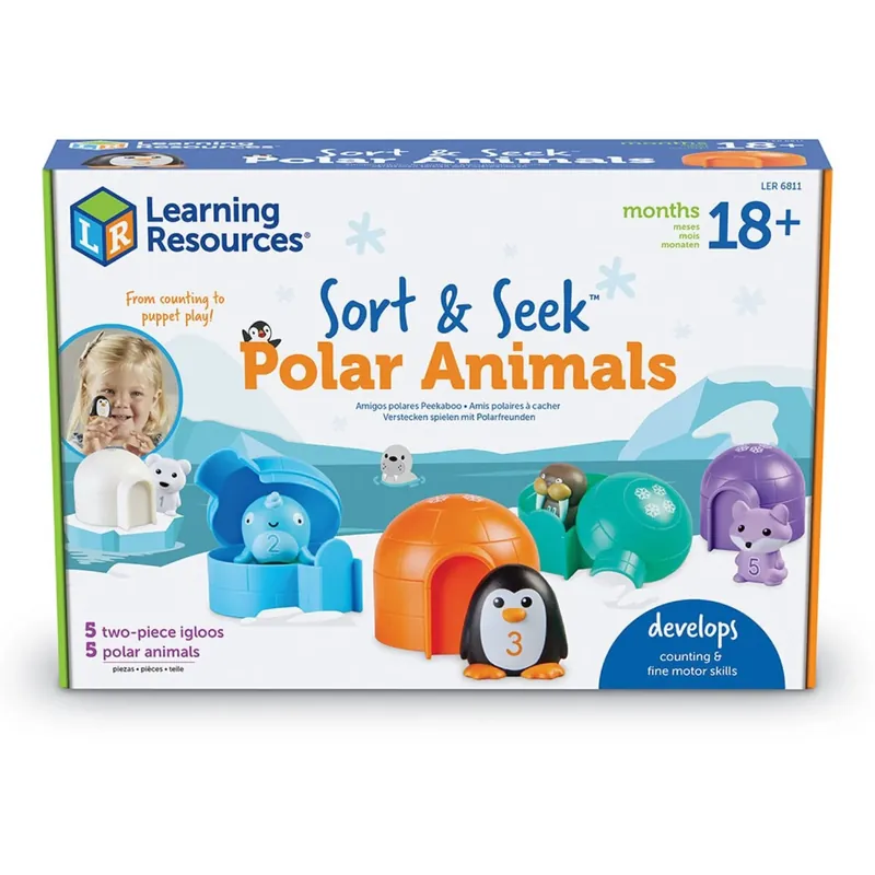 Erbjudande Learning Resources® Sort & Seek™ Polar Animals