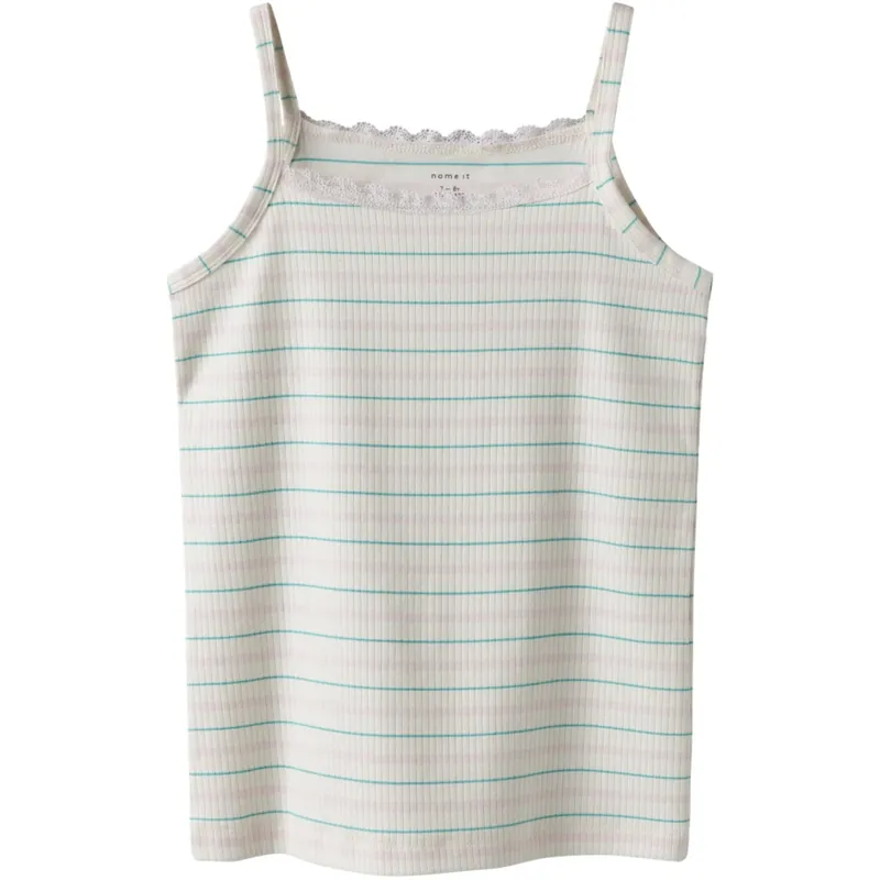 Säker betalning Name It Gardenia Nkffensina Sl Slim Topp Pb