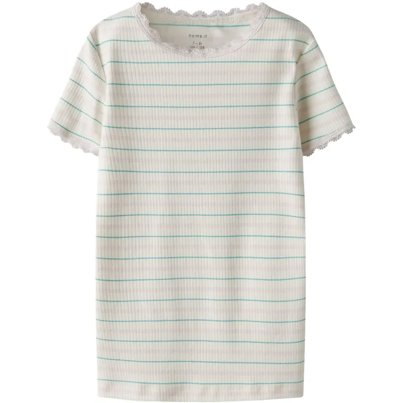 Expressleverans Name It Gardenia Nkffensina Ss Slim Topp Pb