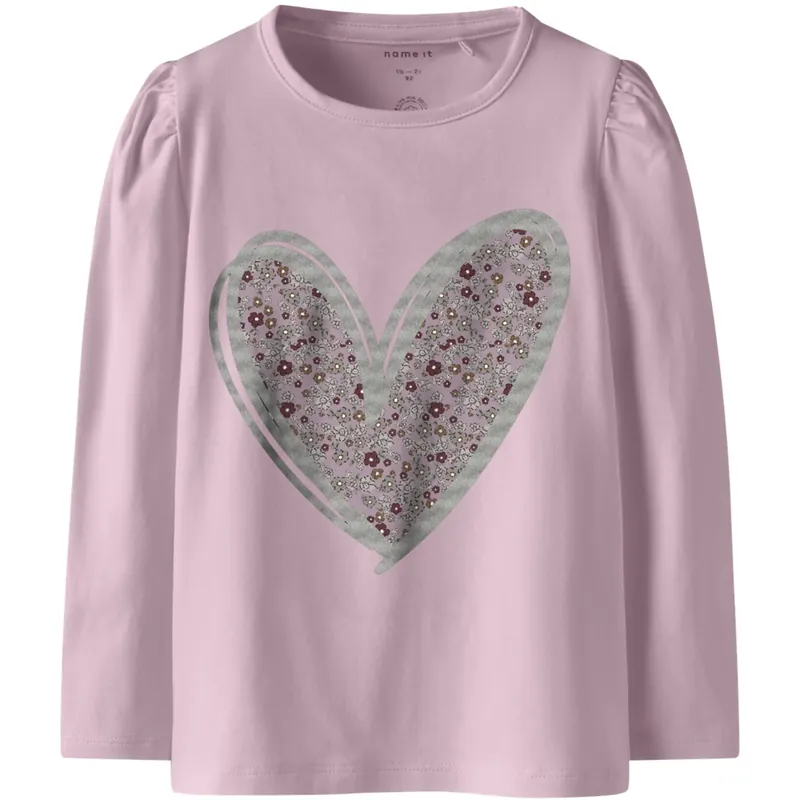 Name It Dawn Pink Nmftally Ls Topp Nedsatt pris