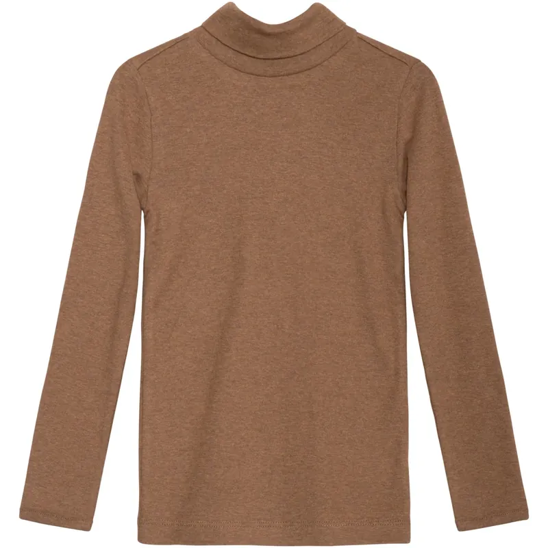 Serendipity Almond Turtleneck Blus Billig