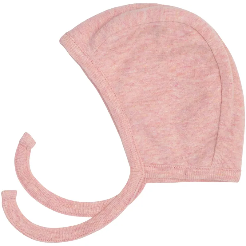 Serendipity Coral Newborn Bonnet I lager
