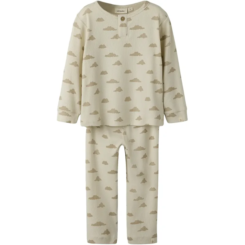 Lil‘Atelier Turtledove Sky Nmmgago Ls Night Sett Lil Premium