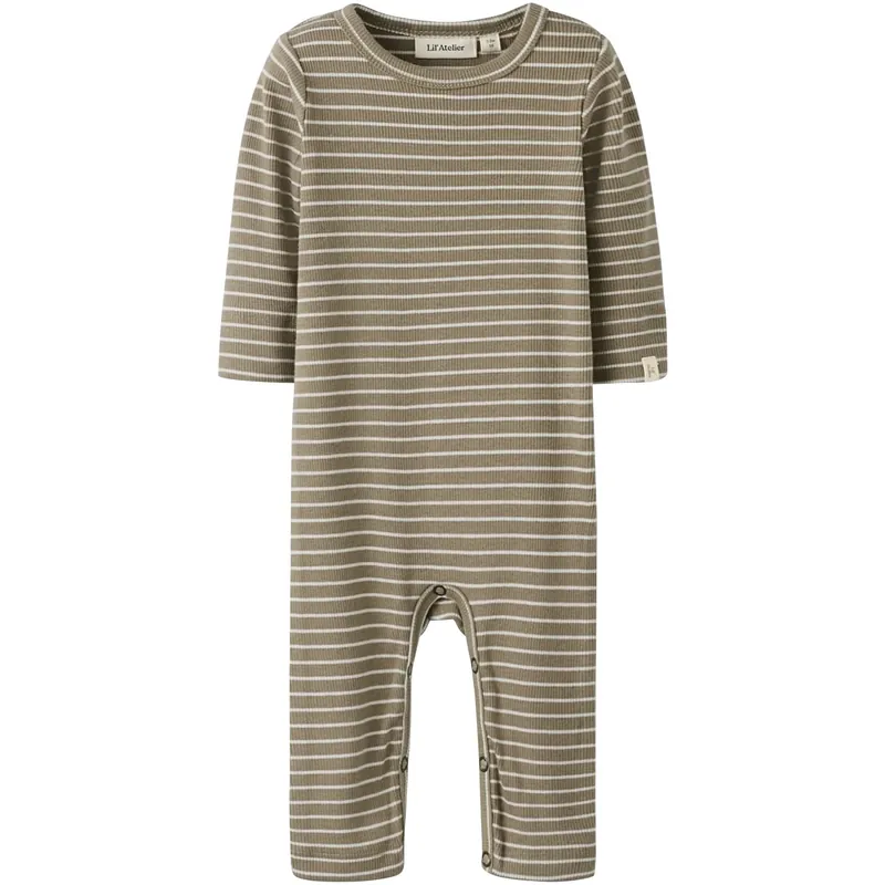 Lil‘Atelier Sepia Tint Turtledove Nbmgago Ls Nattdräkt Lil Bästa pris