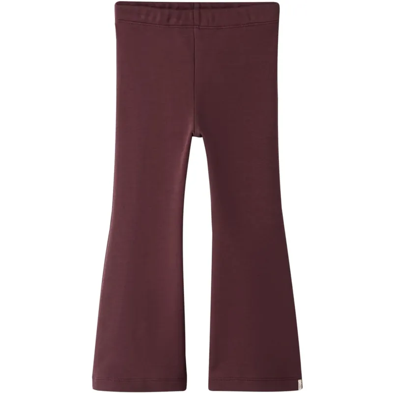 Lil‘Atelier Catawba Grape Nmflimia Bootcut Byxor Solid Lil Outlet