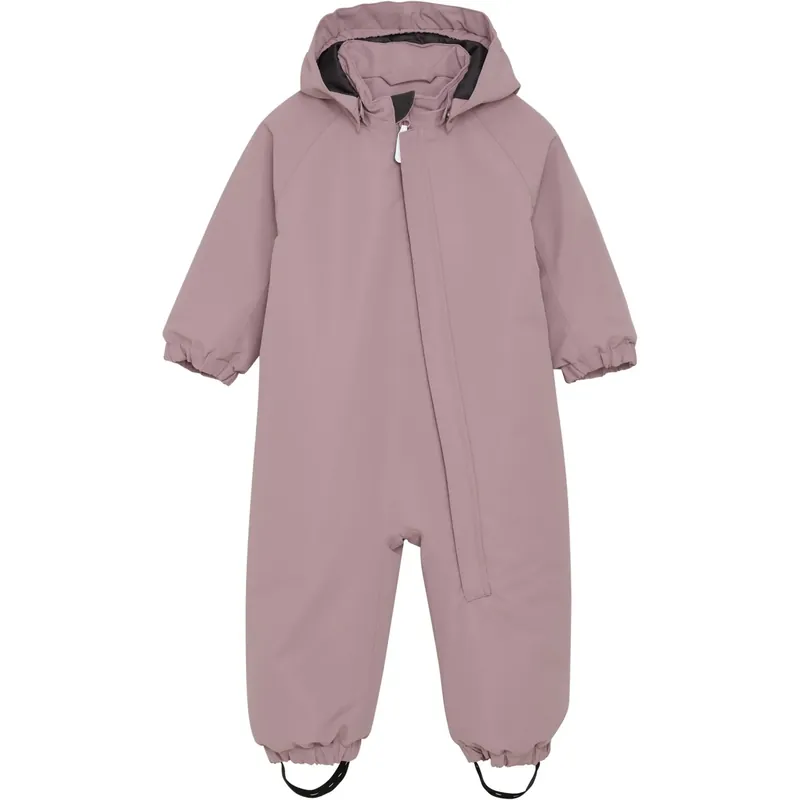 Trygg betalning Color Kids Woodrose Baby Coverall - Solid