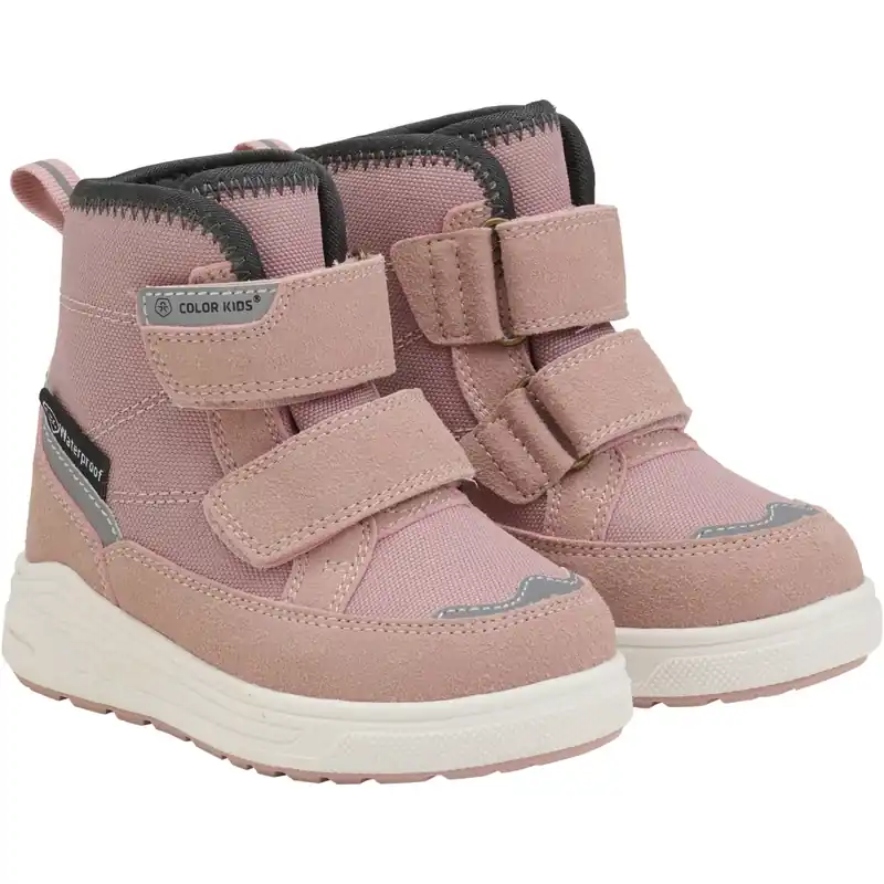 Handla nu Color Kids Woodrose Stövlar W. Kardborreband Waterproof