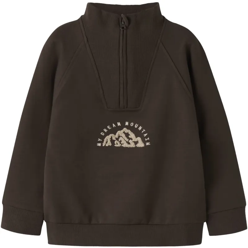 Name It Delicioso Nmmobie Ls Nreg Sweat Bru Endast idag
