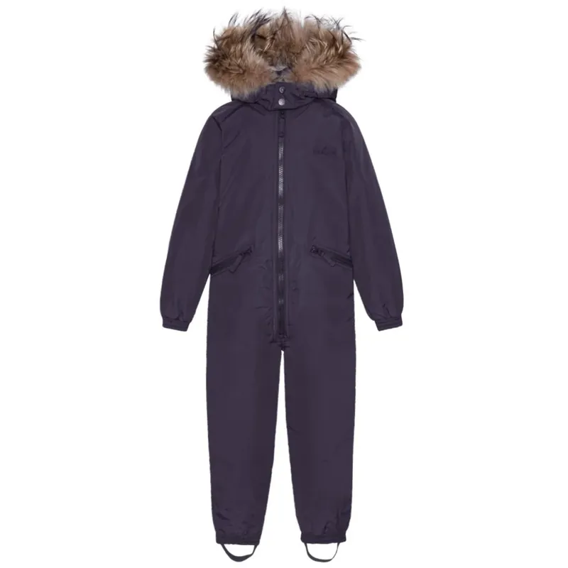 Endast denna vecka Ver De Terre 528 Blackberry Vinteroverall W/Fur