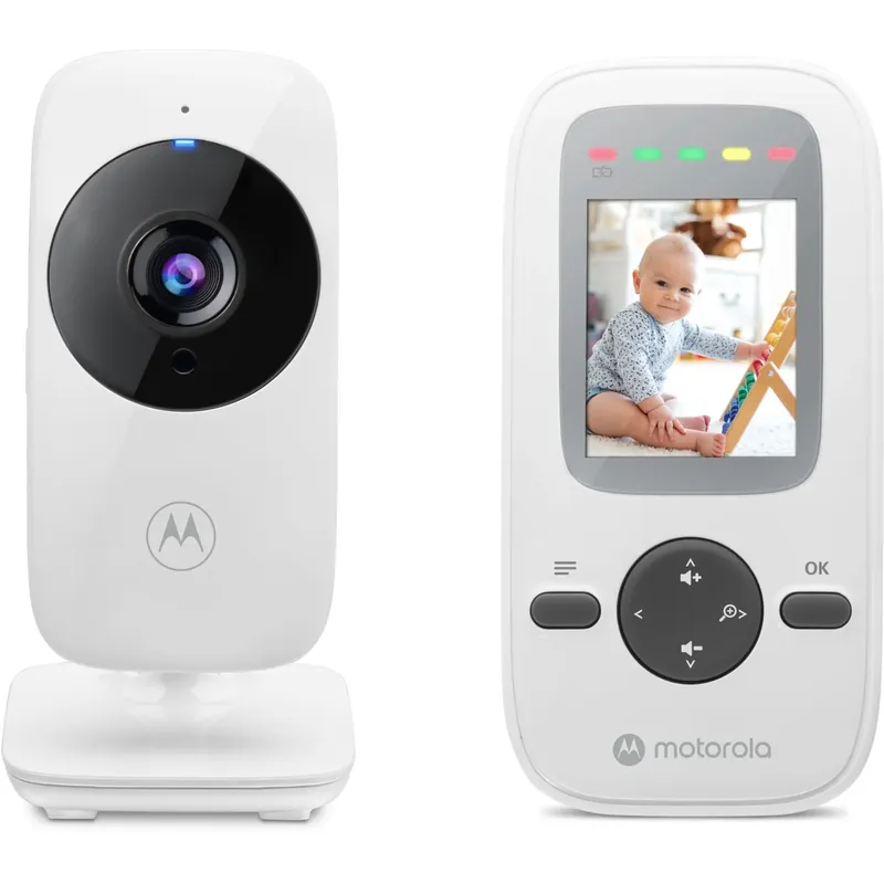 Bästa pris Motorola White Baby Monitor VM481 2" WHT