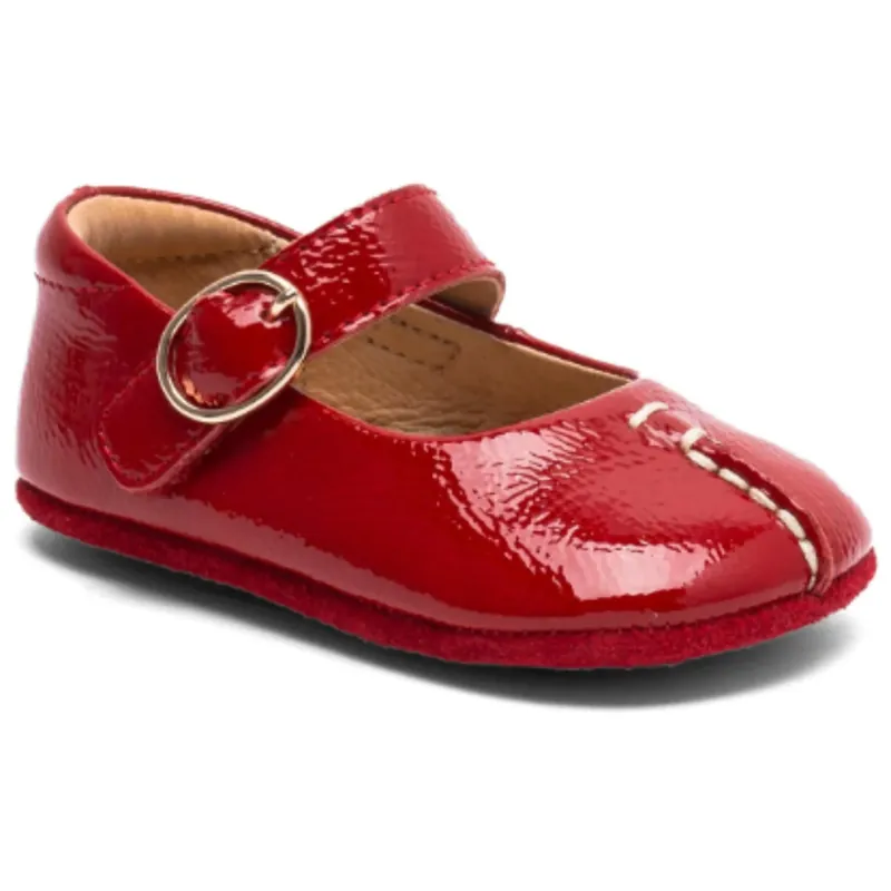 I lager Bisgaard Red Patent Annabelle Futter