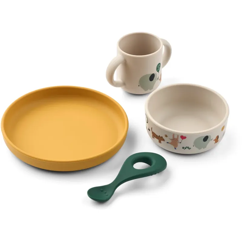 Kampanjpris LIEWOOD Around The World / Sandy Vivi Printed Tableware Sett