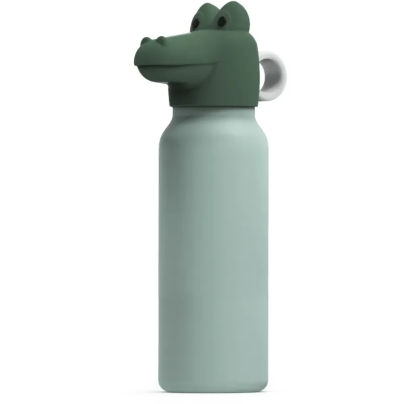Rabatt LIEWOOD Peppermint / Garden Green Falk Water Flaska Med Crocodile Lid 350 Ml