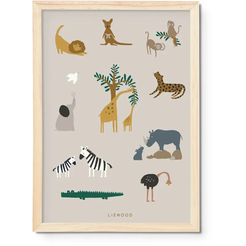 LIEWOOD All Together / Sandy Beverly Plakat Endast idag