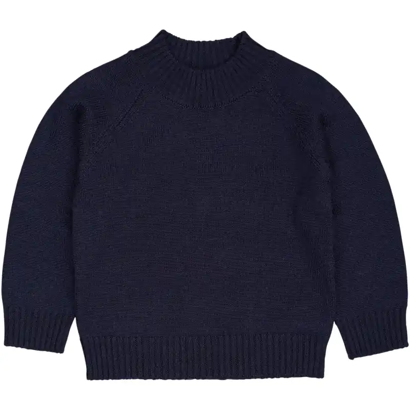 COPENHAGEN COLORS Navy Pull Over W Turtleneck Erbjudande