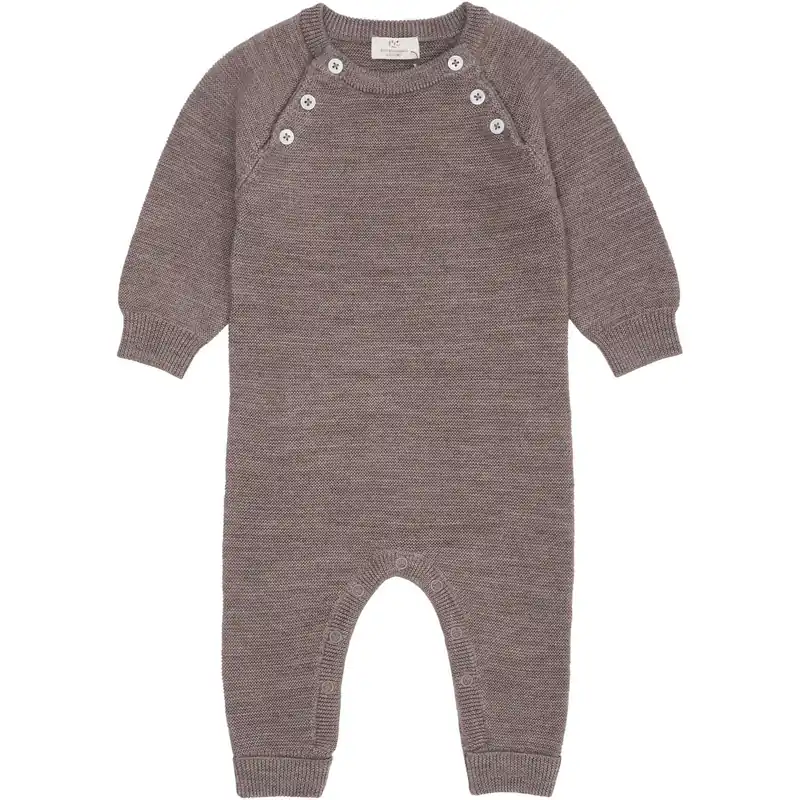 Endast denna vecka COPENHAGEN COLORS Natural Mel Merino Baby Full Body In Garter Stitch