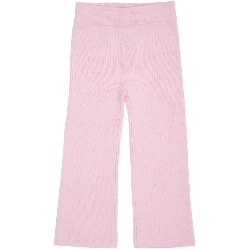 Sista chansen COPENHAGEN COLORS Bubblegum Merino Wide Rib Byxor