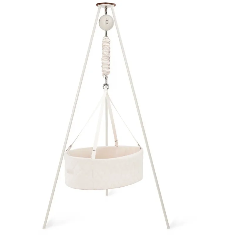 Begränsat antal Moonboon Nature / White Classic Bundle - Oval Vugge