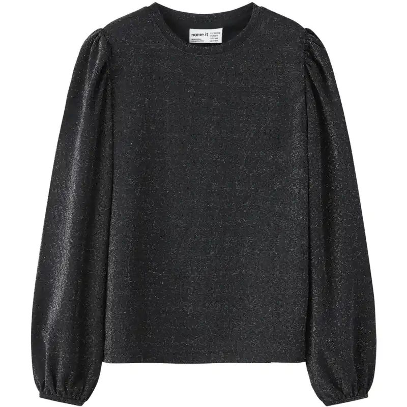 Reapris Name It Black Nkfroisin Ls Topp