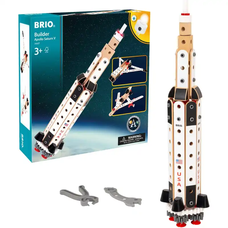 BRIO® 34607 Builder Apollo Saturn V Nedsatt pris