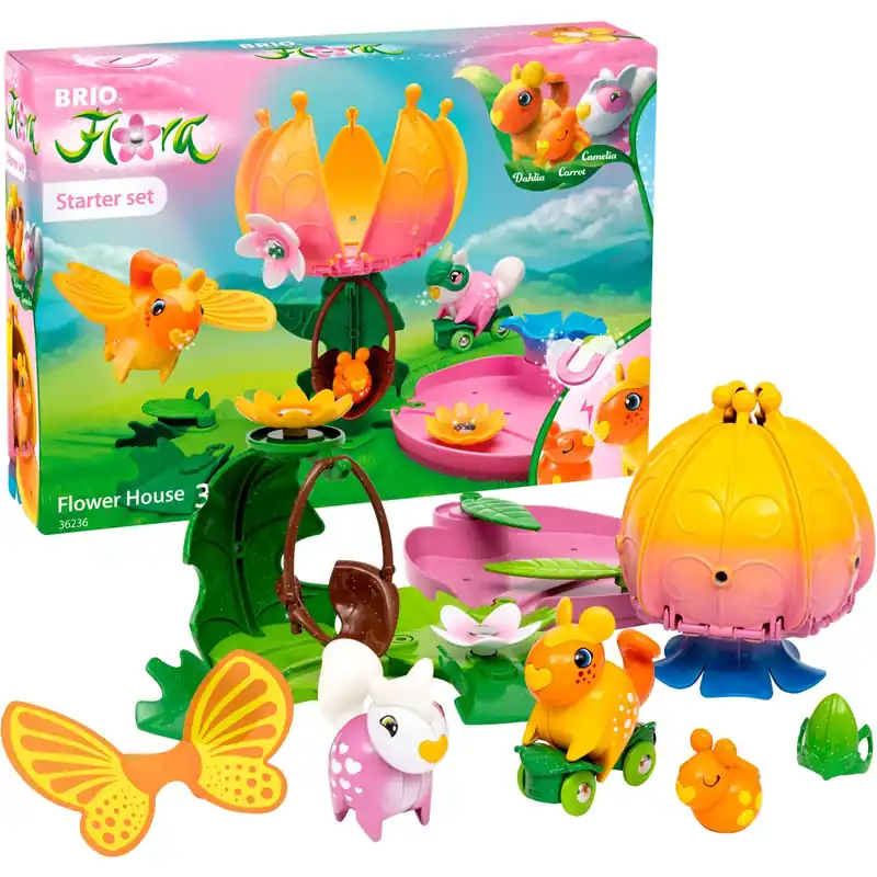 BRIO® Flora 36236 Flower House Starter Set Rabatter