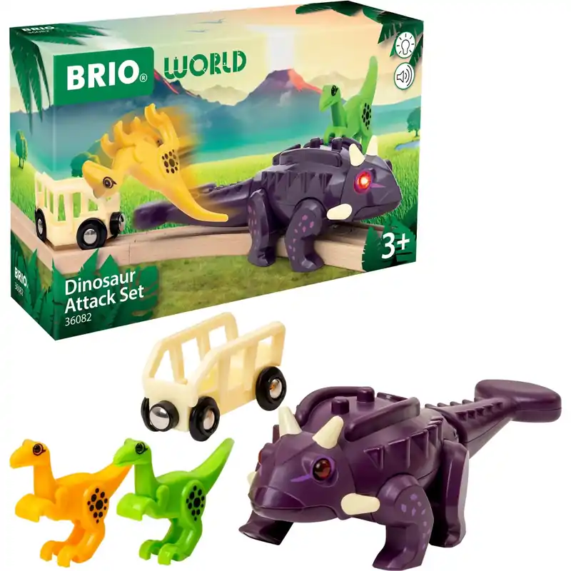 BRIO® 36082 Dinosaur Attack Legesæt prisnedsättning