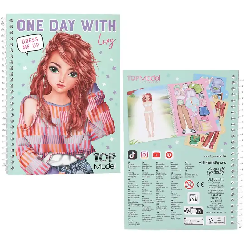 TOPModel Blue/Green Dress Me Up For One Day Premium