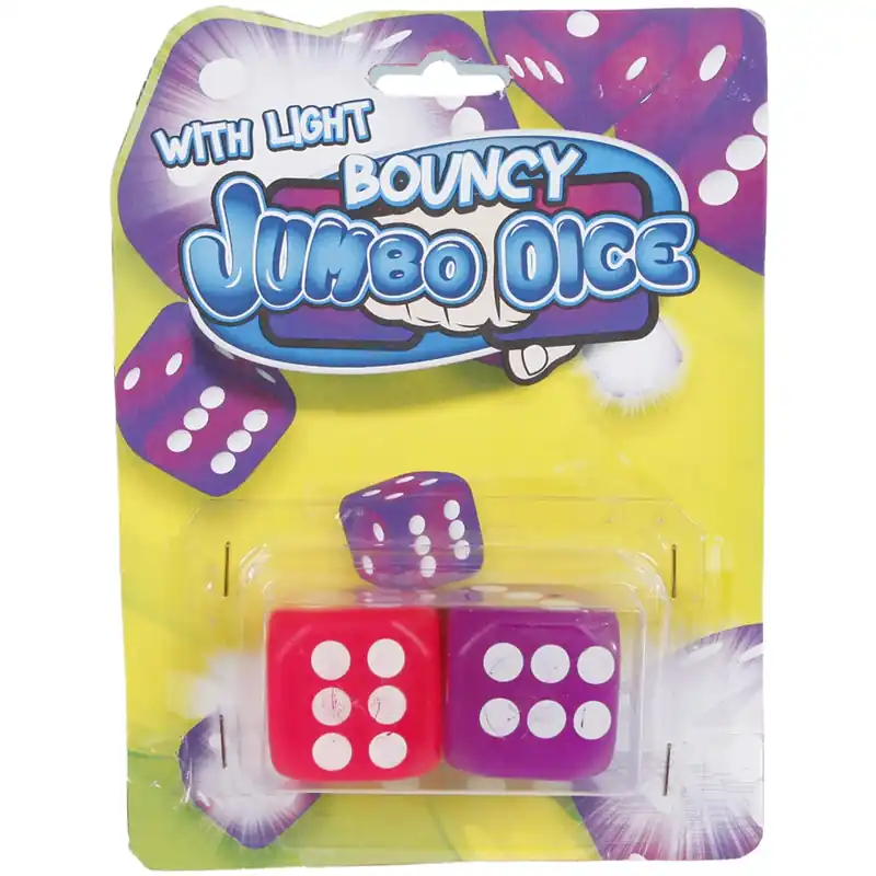 Billigare Pocket Money Bouncy Dice Med Light 2-Pack