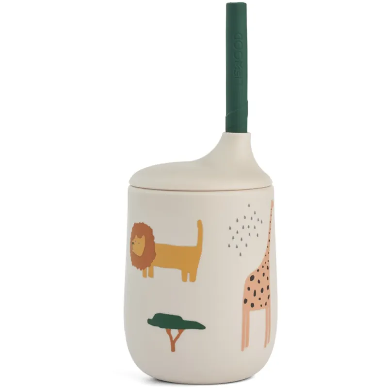 Beställ idag LIEWOOD Safari Sandy Mix Ellis Printed Sippy Kopp 230ml