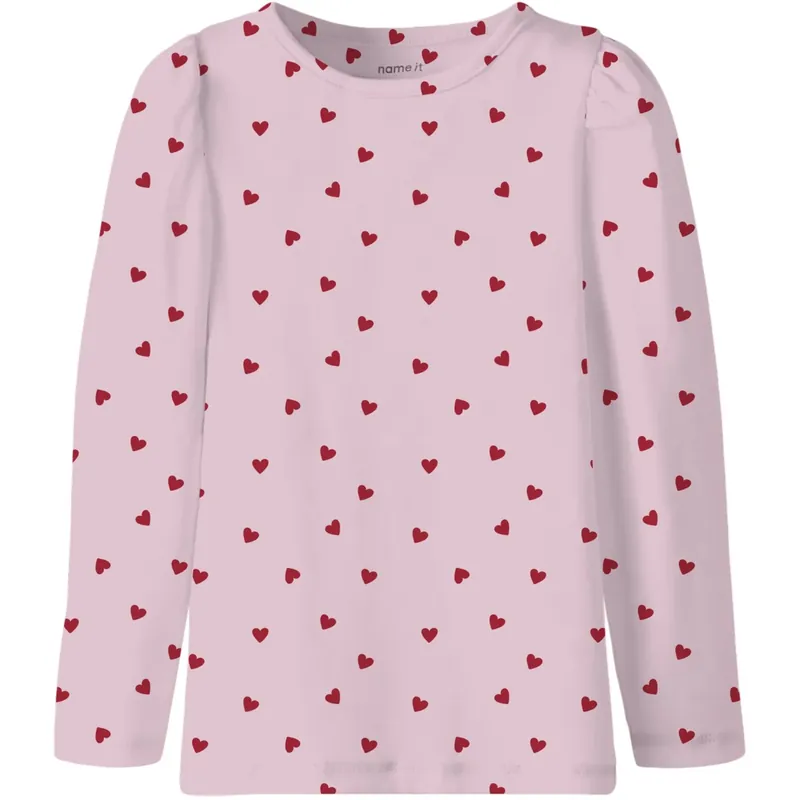 Name It Cradle Pink Nmfbheart Xsl Ls Topp Nyhet