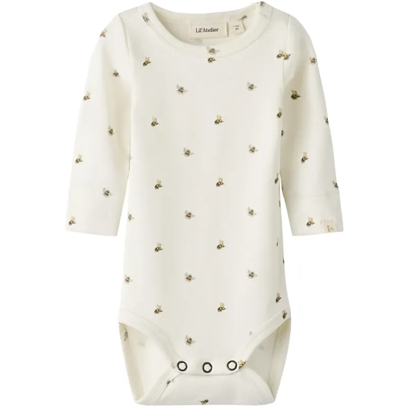 Lil‘Atelier Coconut Milk Bee Nbngayo Gus Ls Slim Body Lil Begränsat antal