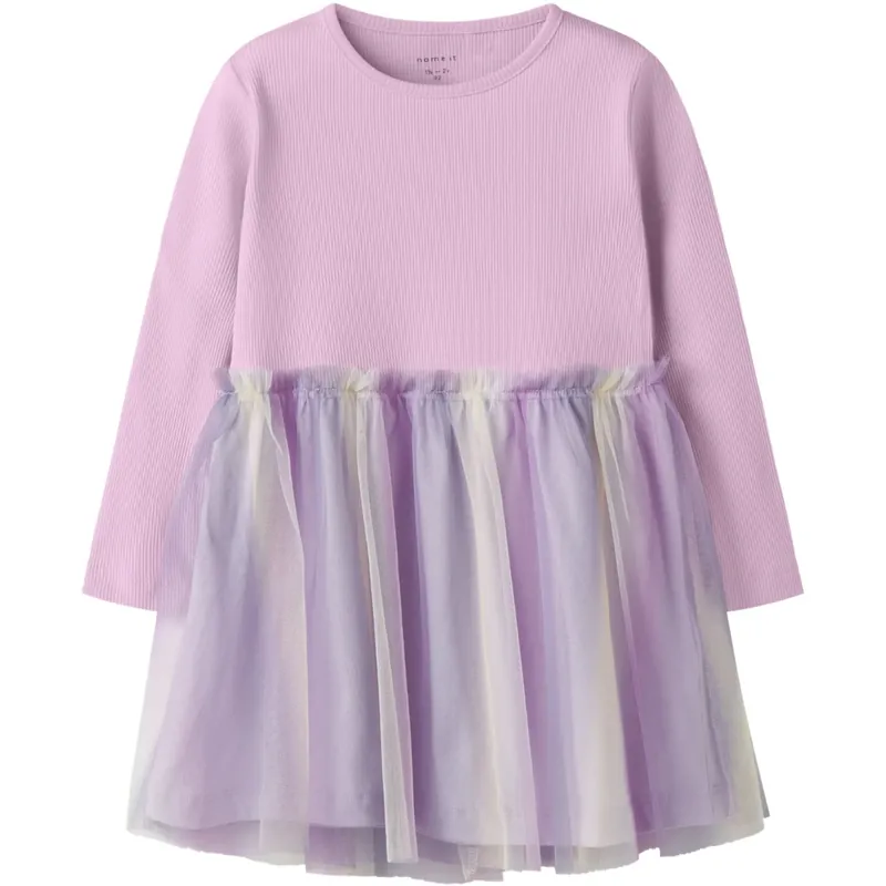 Name It Pirouette Nmfdotiana Ls Klänning Erbjudande