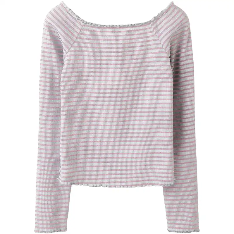 Populärt val Name It Cradle Pink Bright White Nkfforta Ls Slim Topp